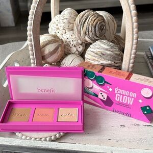 Benefit Game On Glow Face Trio Cheek Palette
